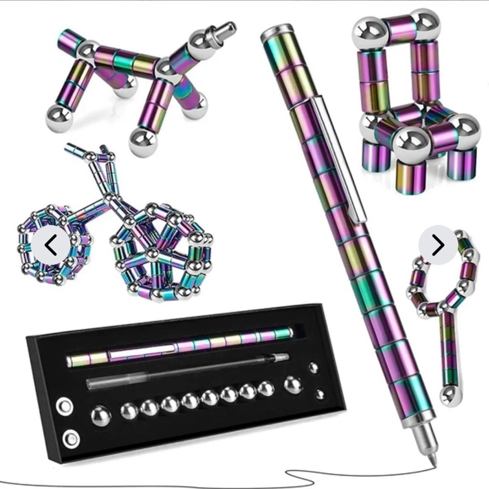 Multifunctional Magnetic Pen for Fidgeting, Relieve Stress & Anxiety
